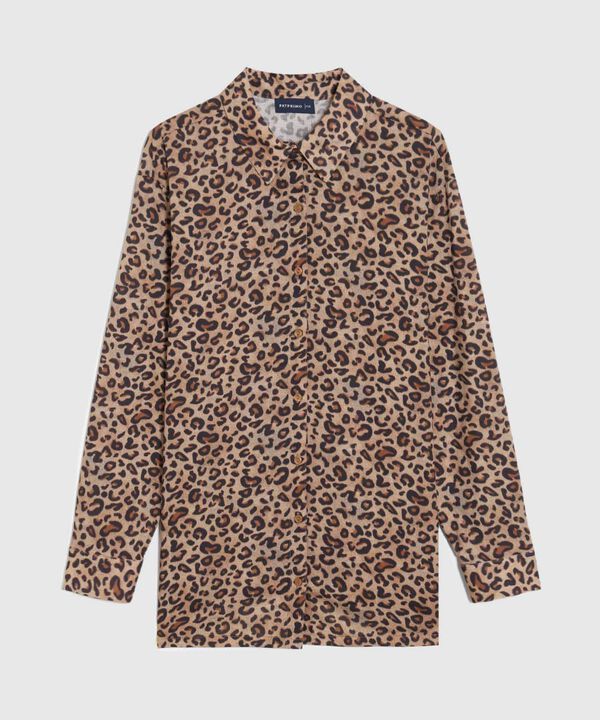 Camisa Estampada Para Mujer Curvy image number null