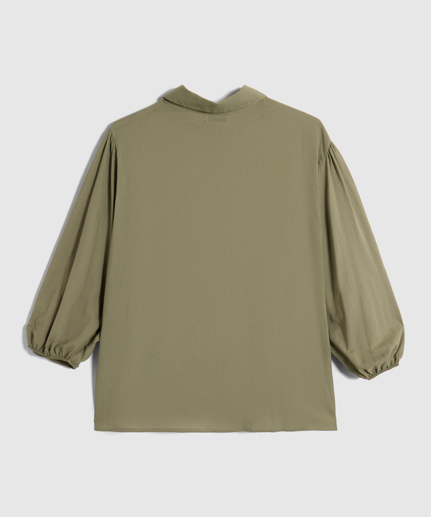 Camisa Con Mangas Globo Para Mujer Curvy