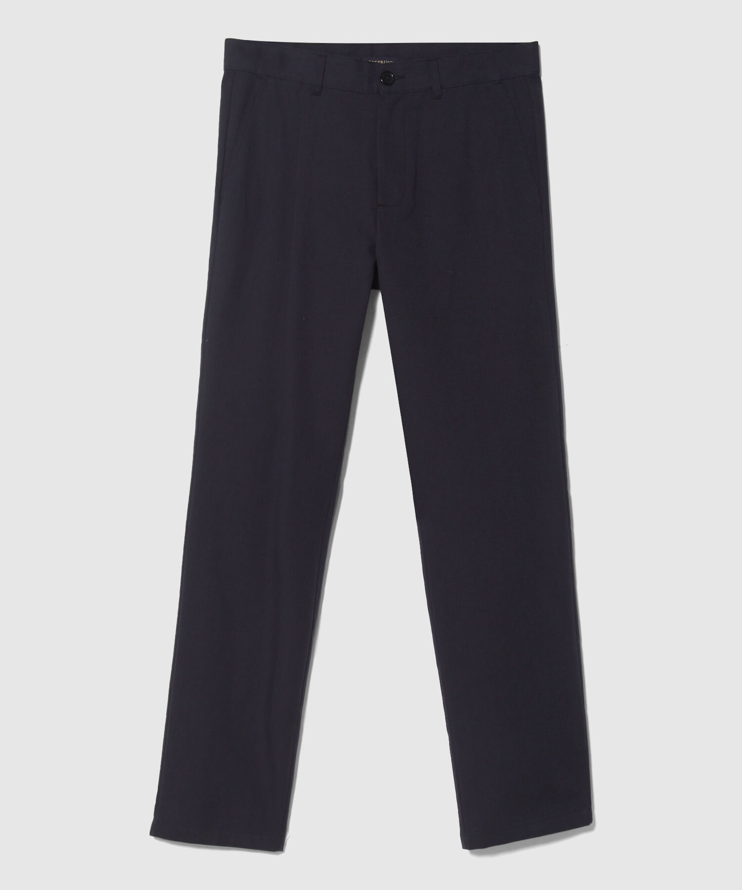 Pantalón Unicolor Clásico Con Silueta Regular Fi­T, Magia En El Caribe