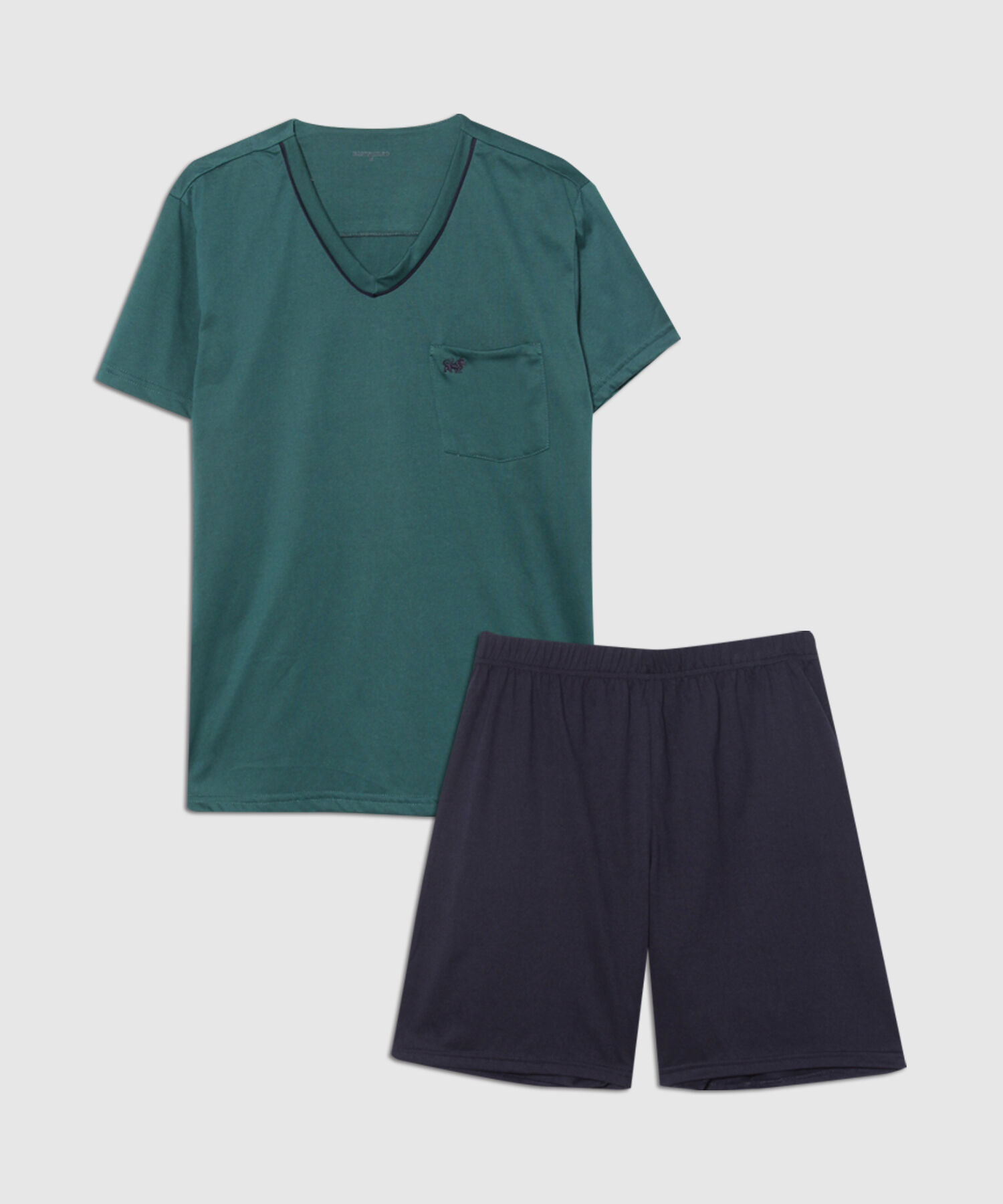 Conjunto de Pijama con Pantaloneta