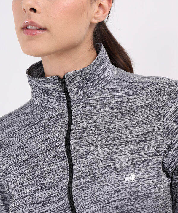 Chaqueta Cuello Alto Unicolor
