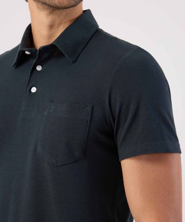 Polo Con Bolsillo Frontal Para Hombre image number null