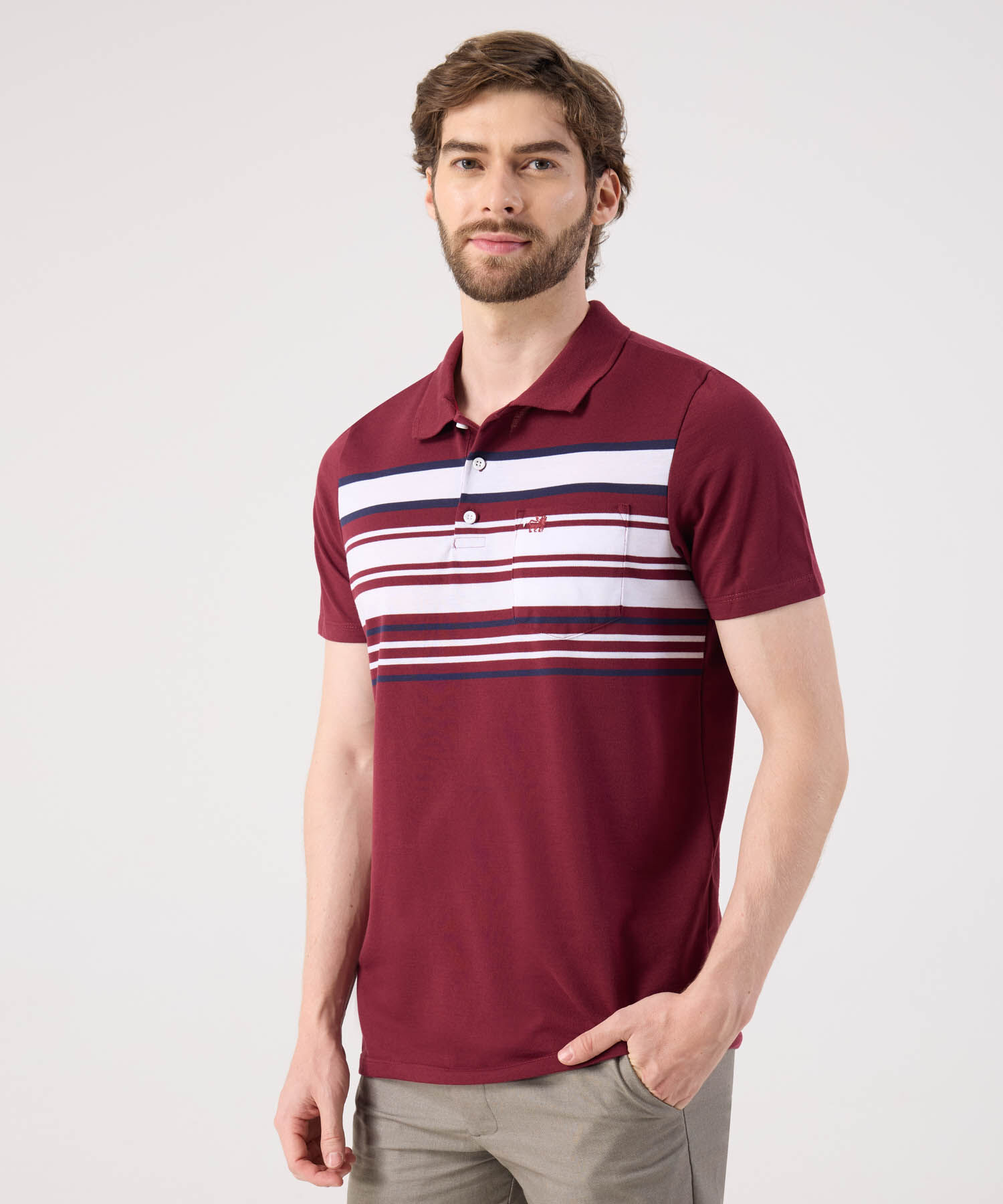 Polo con Franjas