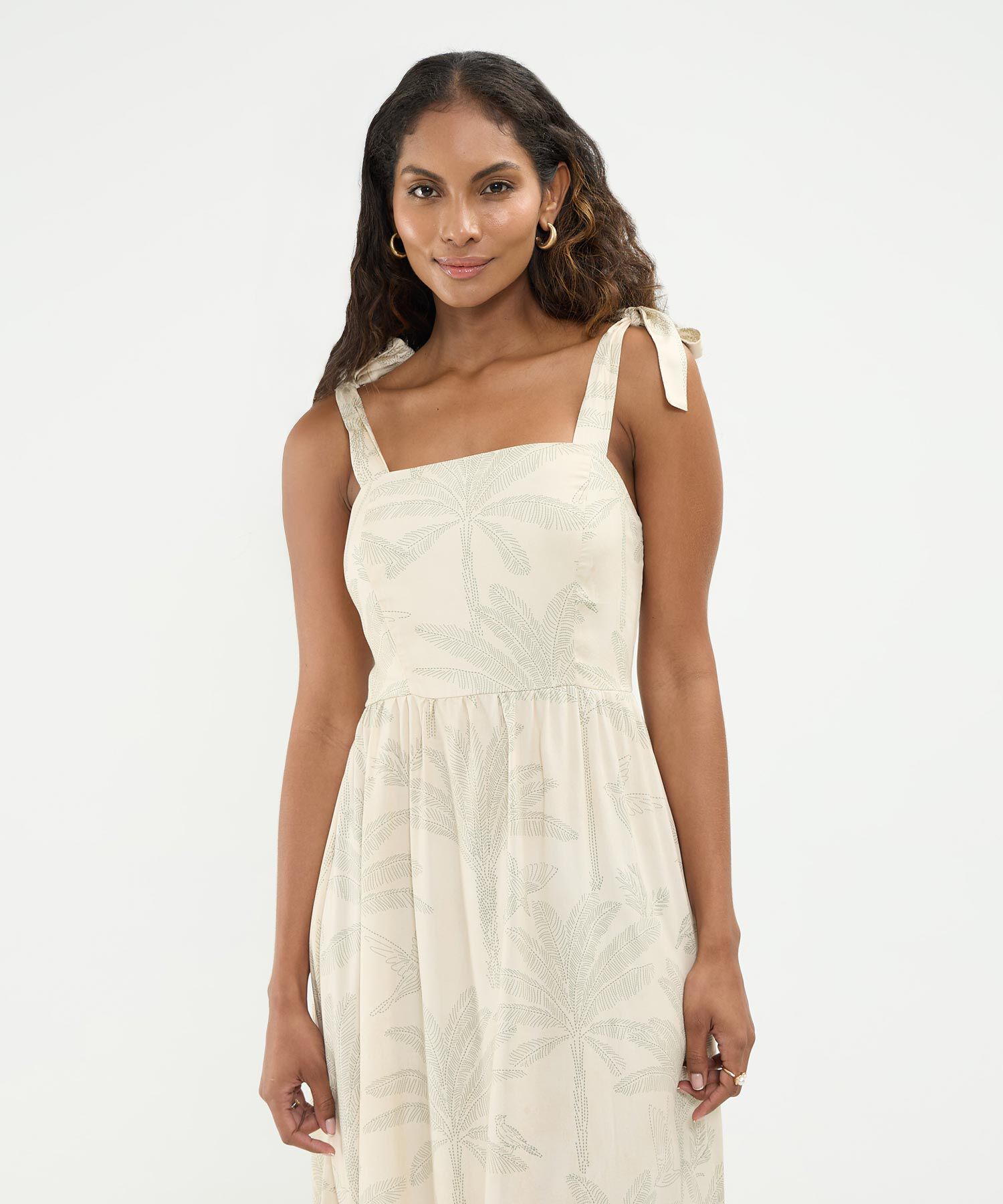 Vestido Manga Sisa Largo Para Mujer