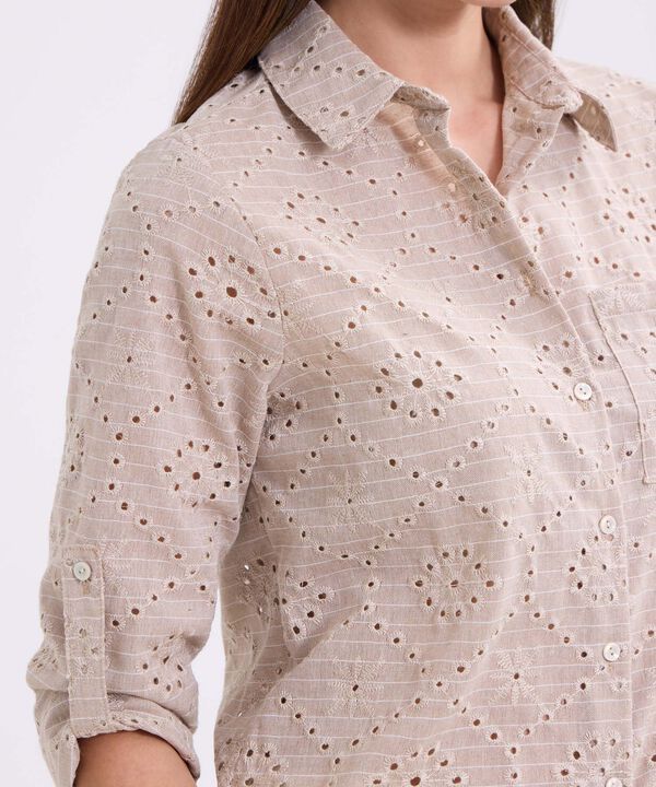 Camisa manga larga para mujer image number null