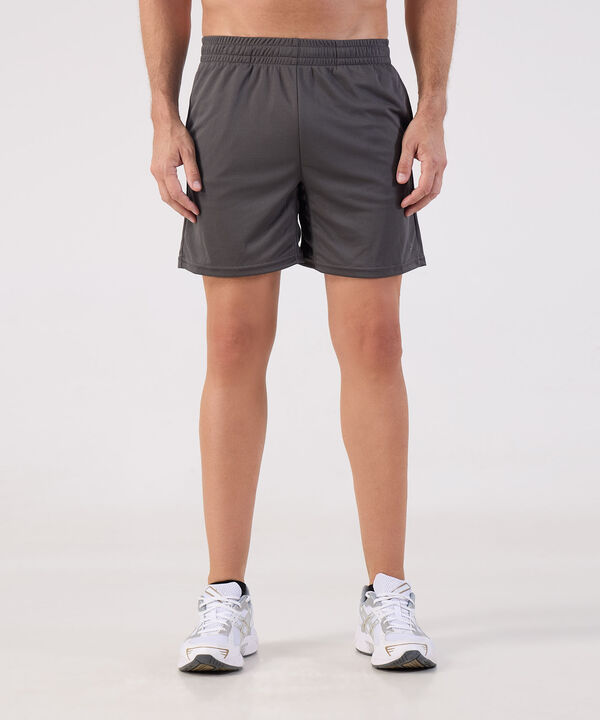 Bermuda Punto Unicolor Con Bolsillos image number null