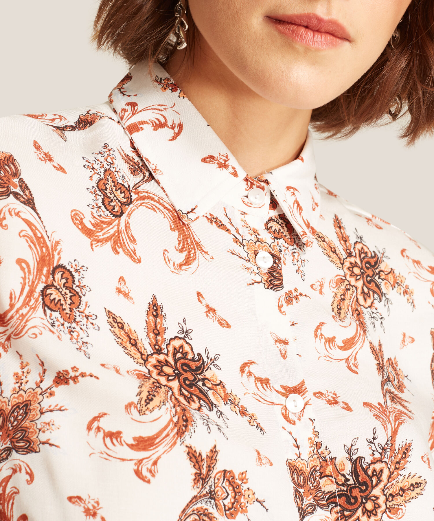 Camisa Estampado Paisley