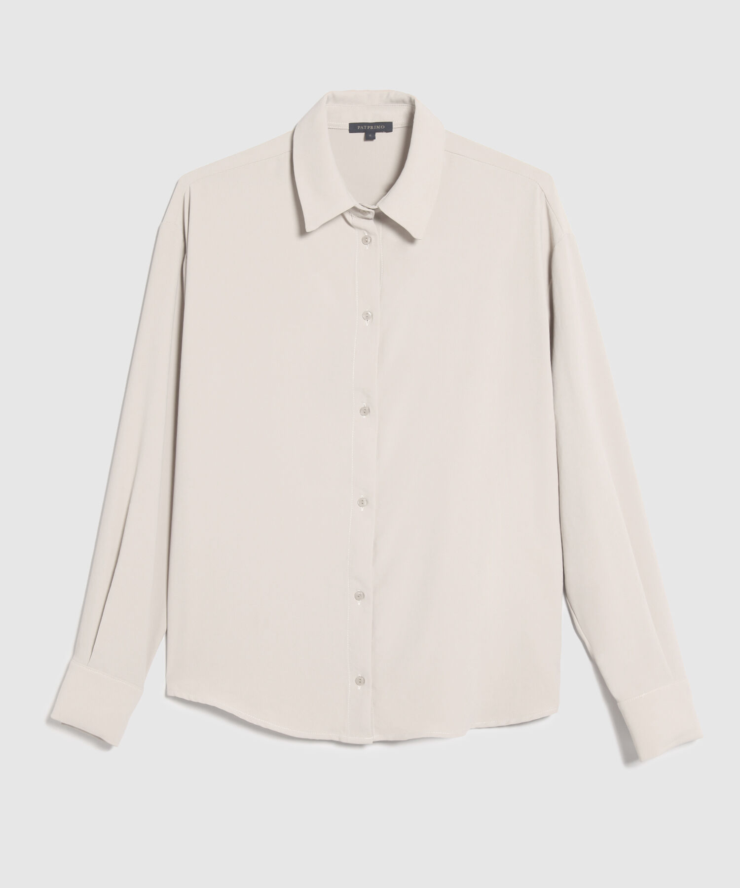 Camisa Unicolor Manga Larga