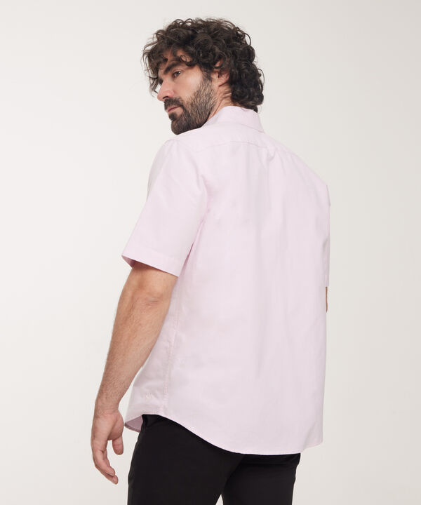 Camisa Manga Corta Oxford