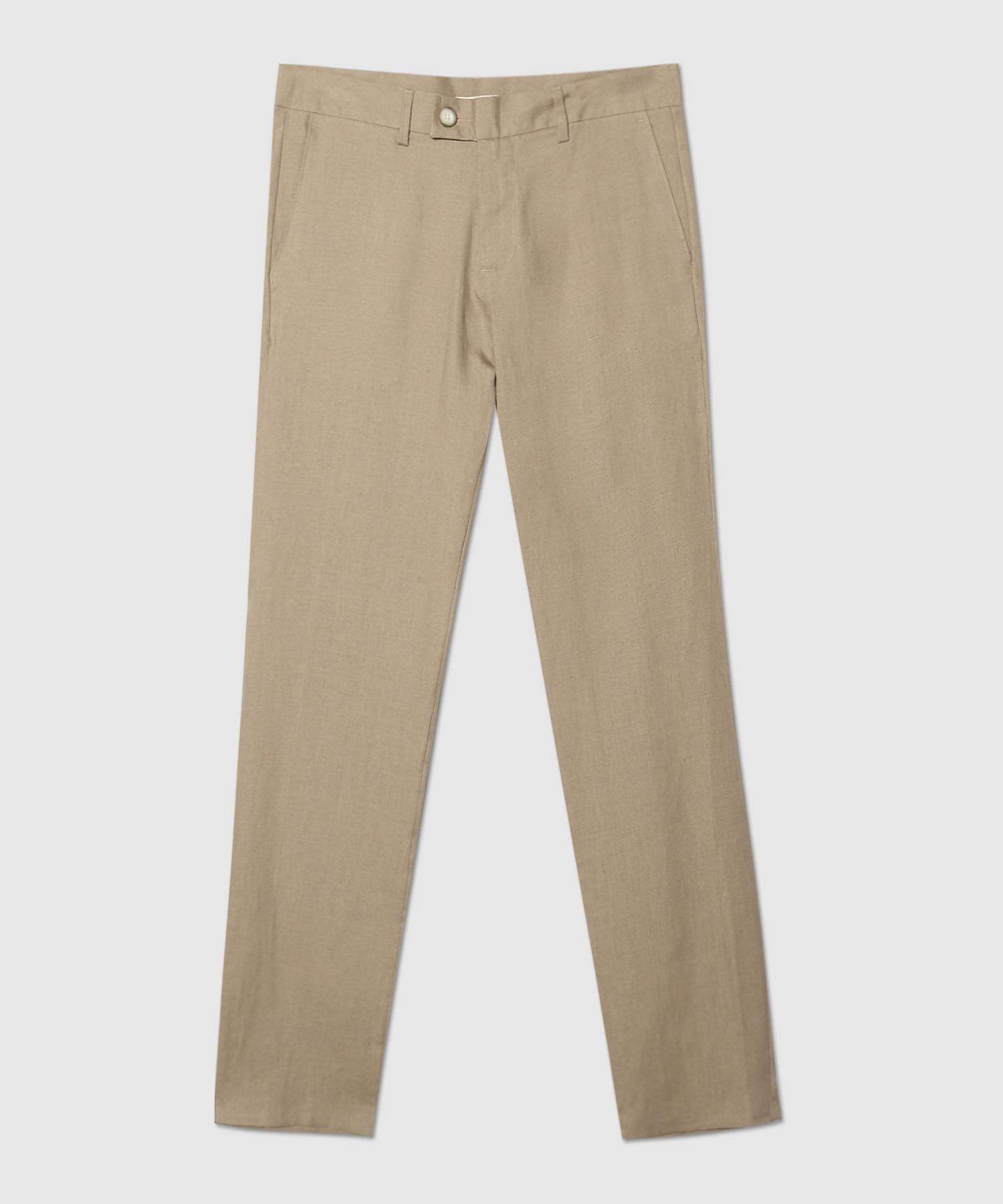 Pantalón Chino En Lino