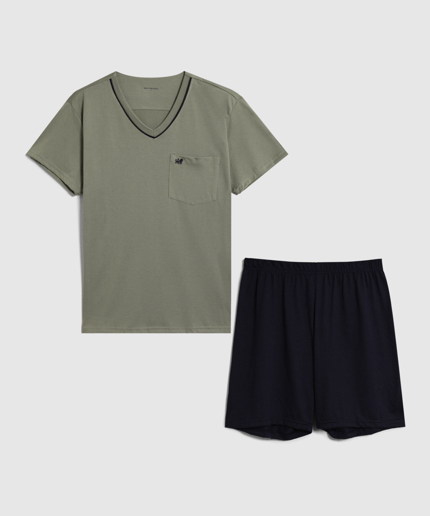 Conjunto De Pijama Unicolor 