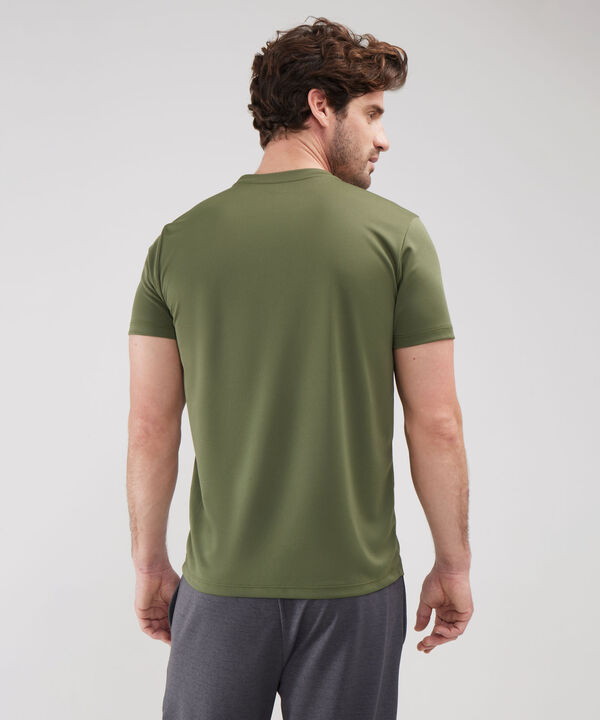 Camiseta Mc Unicolor  Texturizada