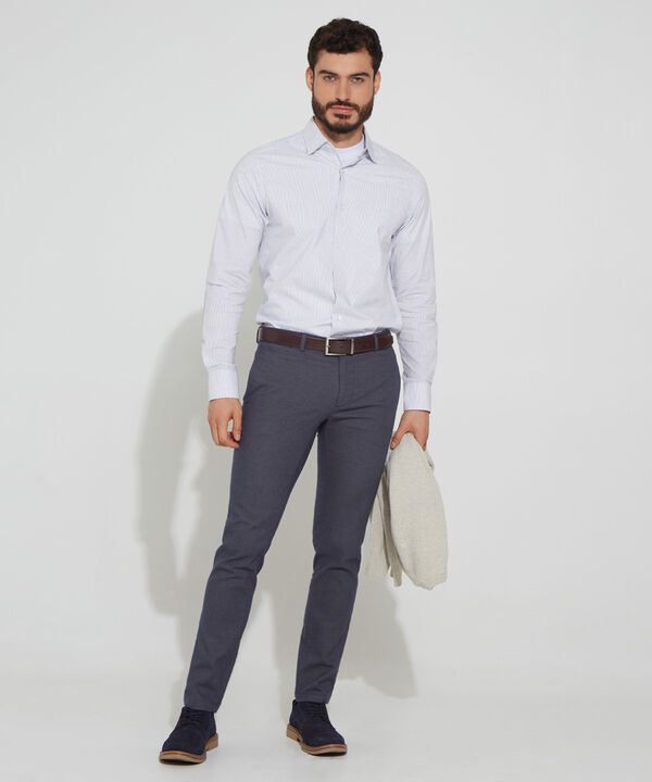 Camisa Estampada Manga Larga