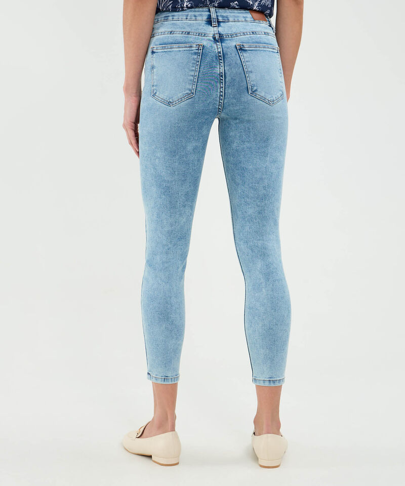 Jeans Skinny Tono Claro