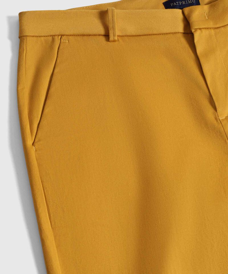 Pantal&oacute;n Chino Unicolor Para Mujer