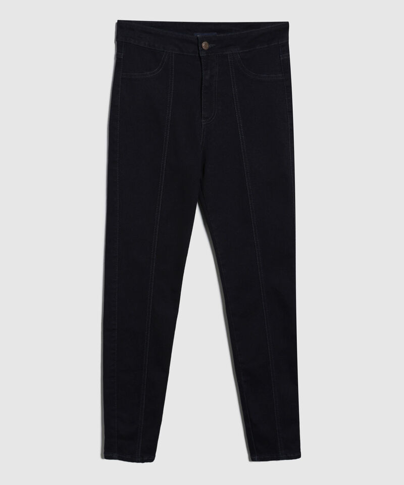 Jean Jegging Cortes Tono Azul Raw
