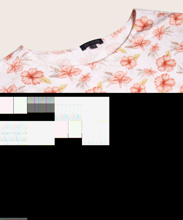 Camiseta Estampada Cuello Redondo