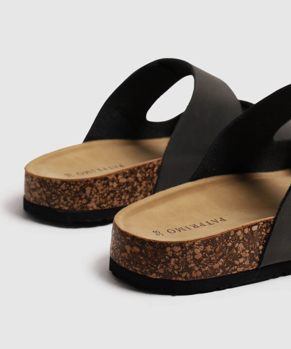 Sandalias En Efecto Cuero