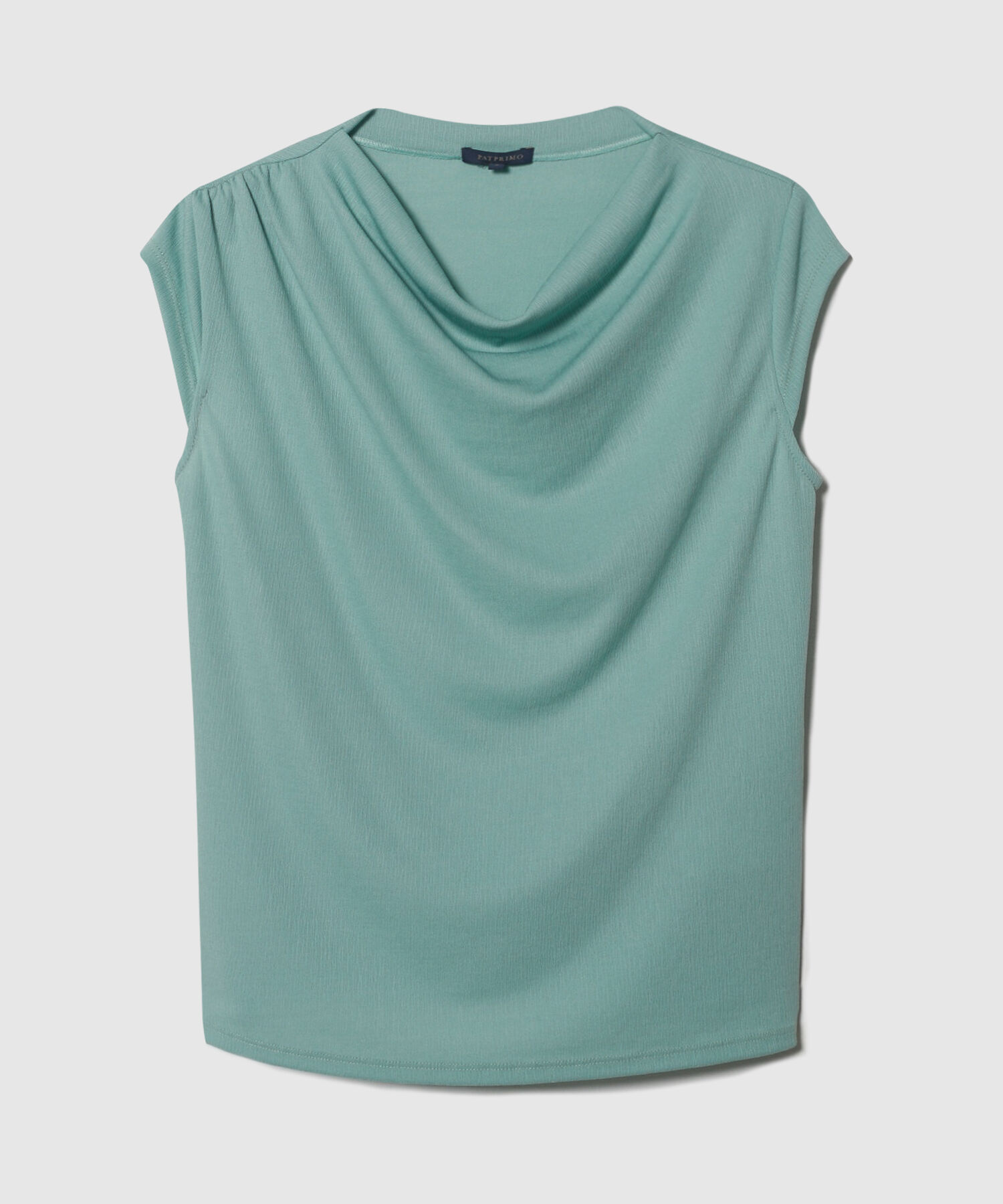 Camiseta Unicolor Manga Casco