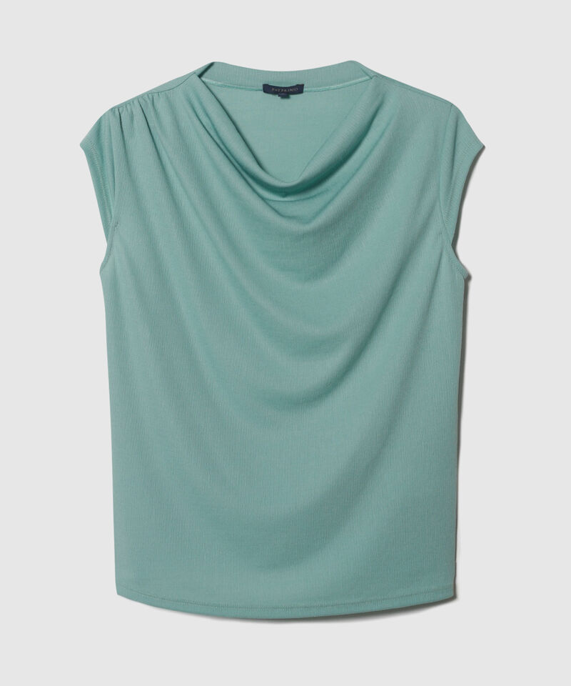 Camiseta Unicolor Manga Casco