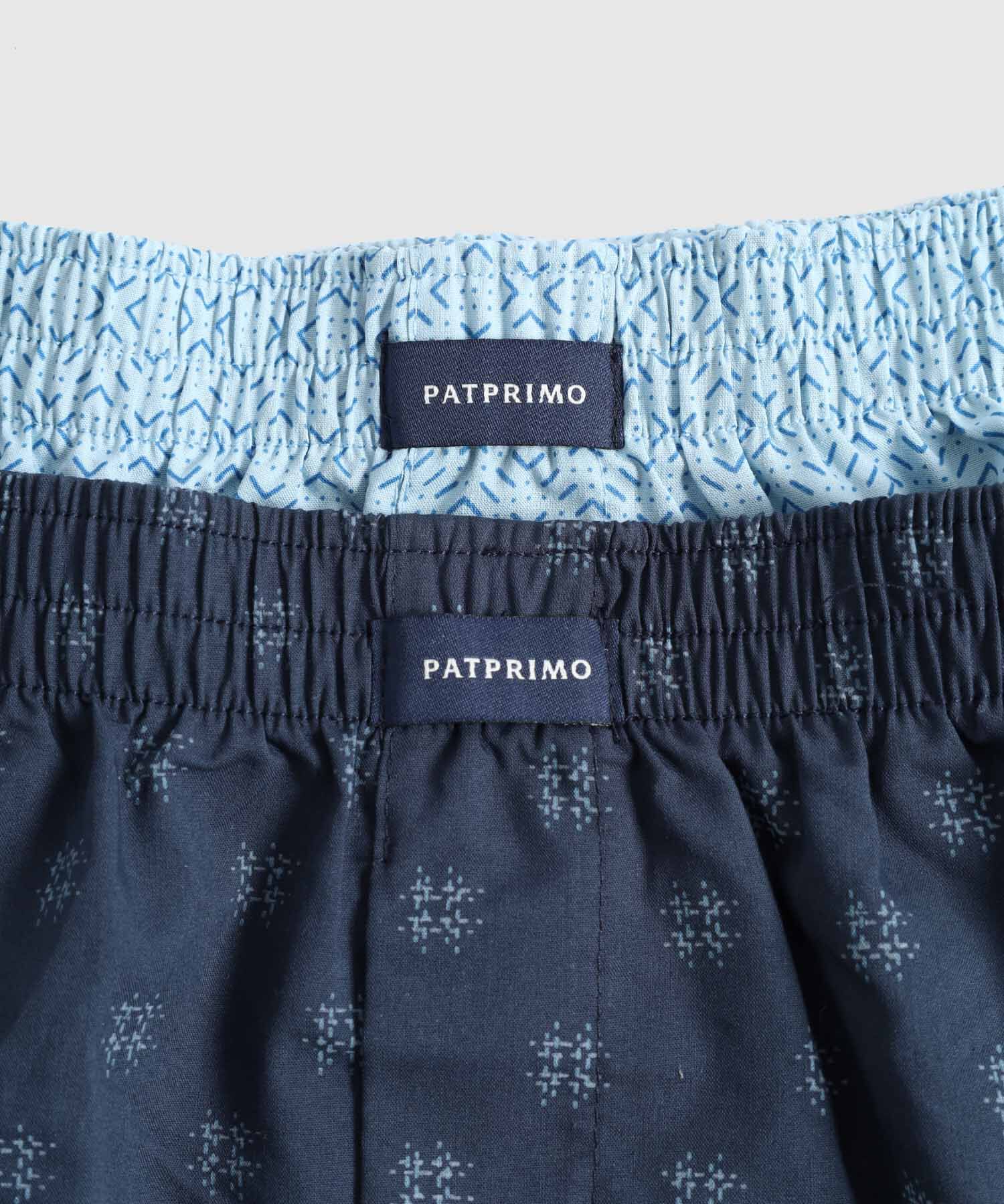 Pack X2 B&oacute;xers Sueltos Estampados Para Hombre