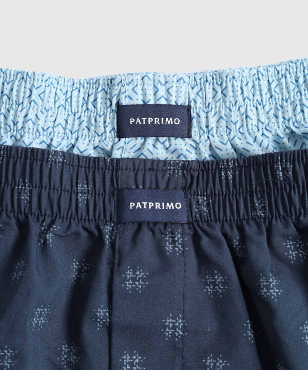 Pack X2 B&oacute;xers Sueltos Estampados Para Hombre