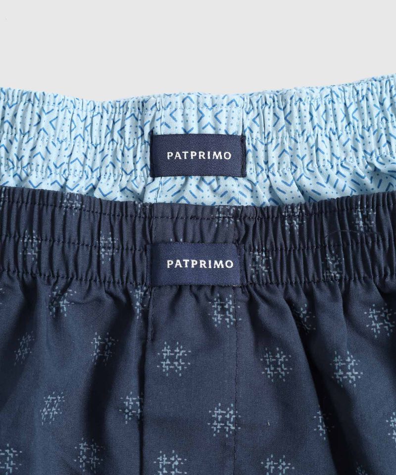 Pack X2 B&oacute;xers Sueltos Estampados Para Hombre
