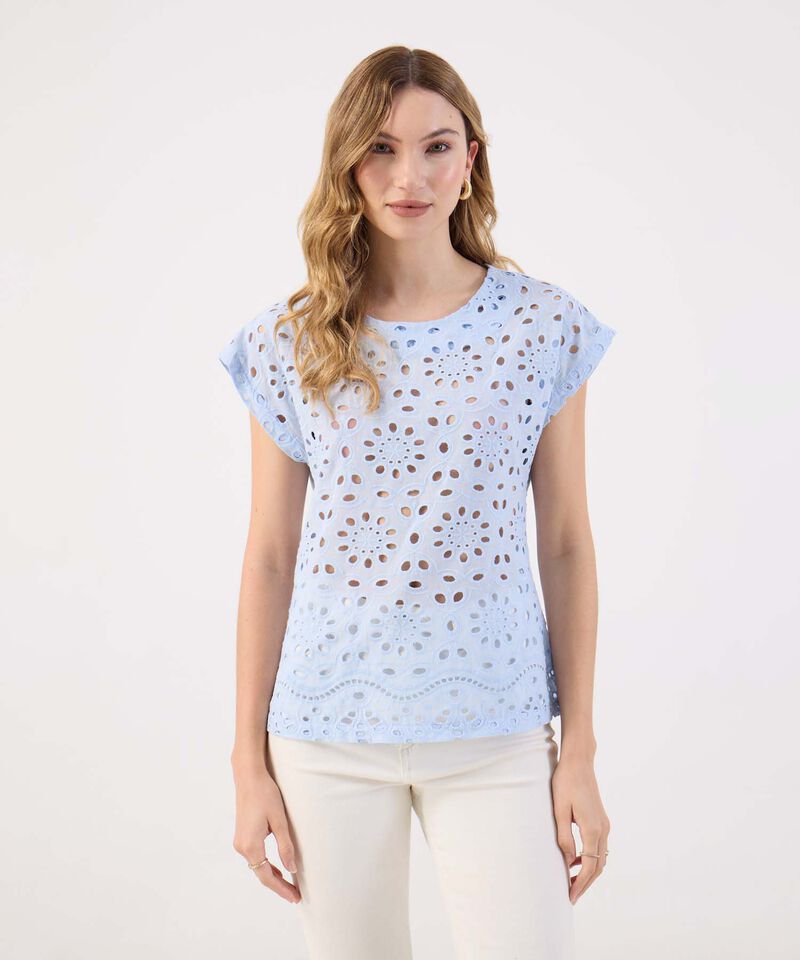Blusa Para Mujer Acanalada Ajustada