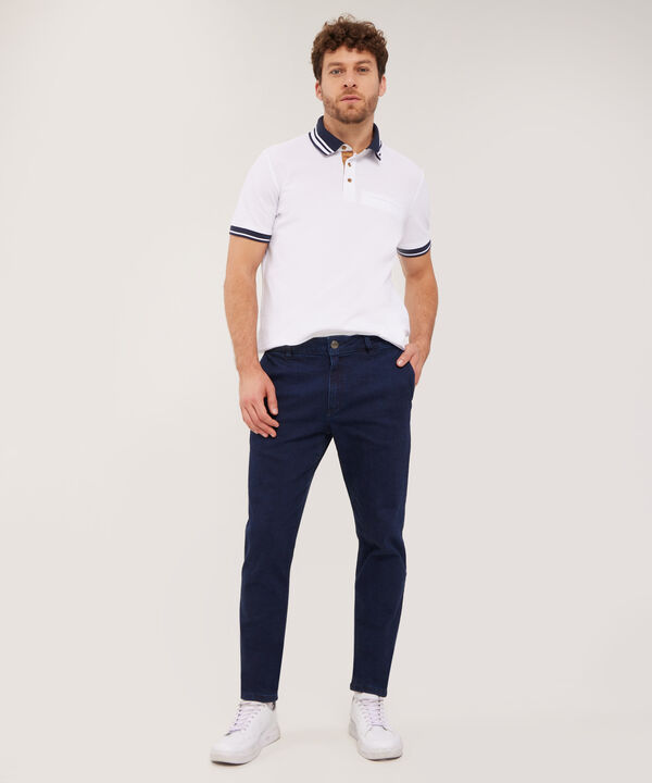 Jean Alon Chino Tono Azul Oscuro