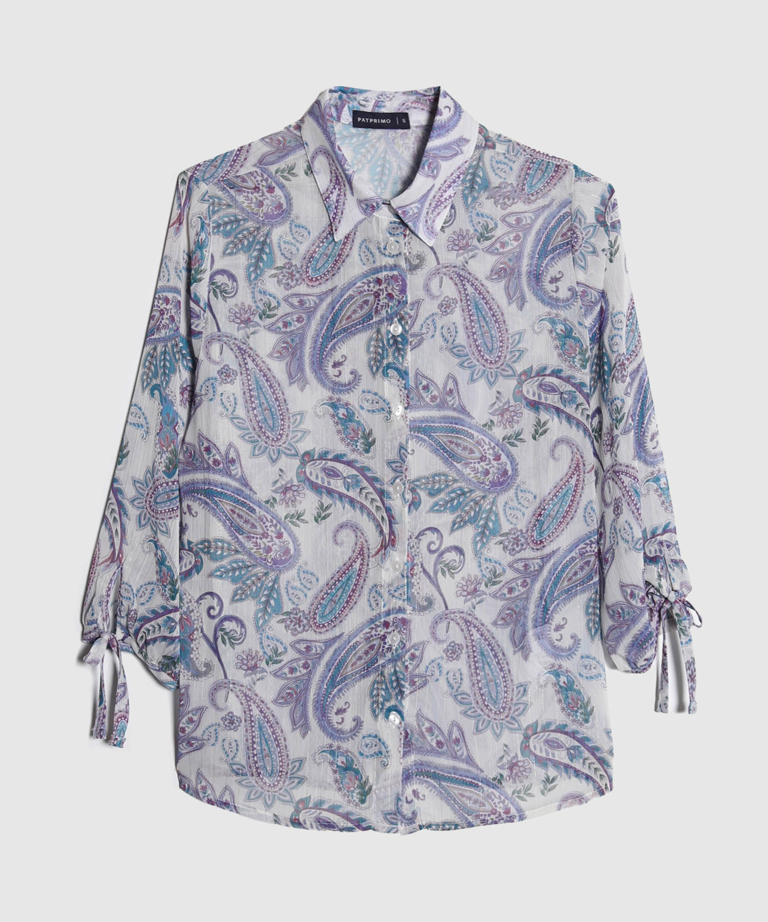 Camisa Mangas 3/4 Estampada