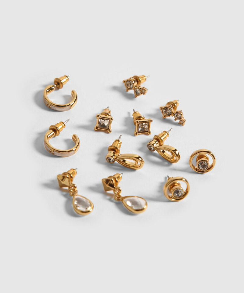 Aretes Set X 6 Pares Ref. Kf241-0783.-1