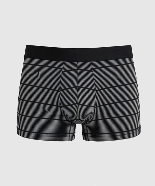 B&oacute;xer Ajustado De Cintura El&aacute;stica Hombre image number null