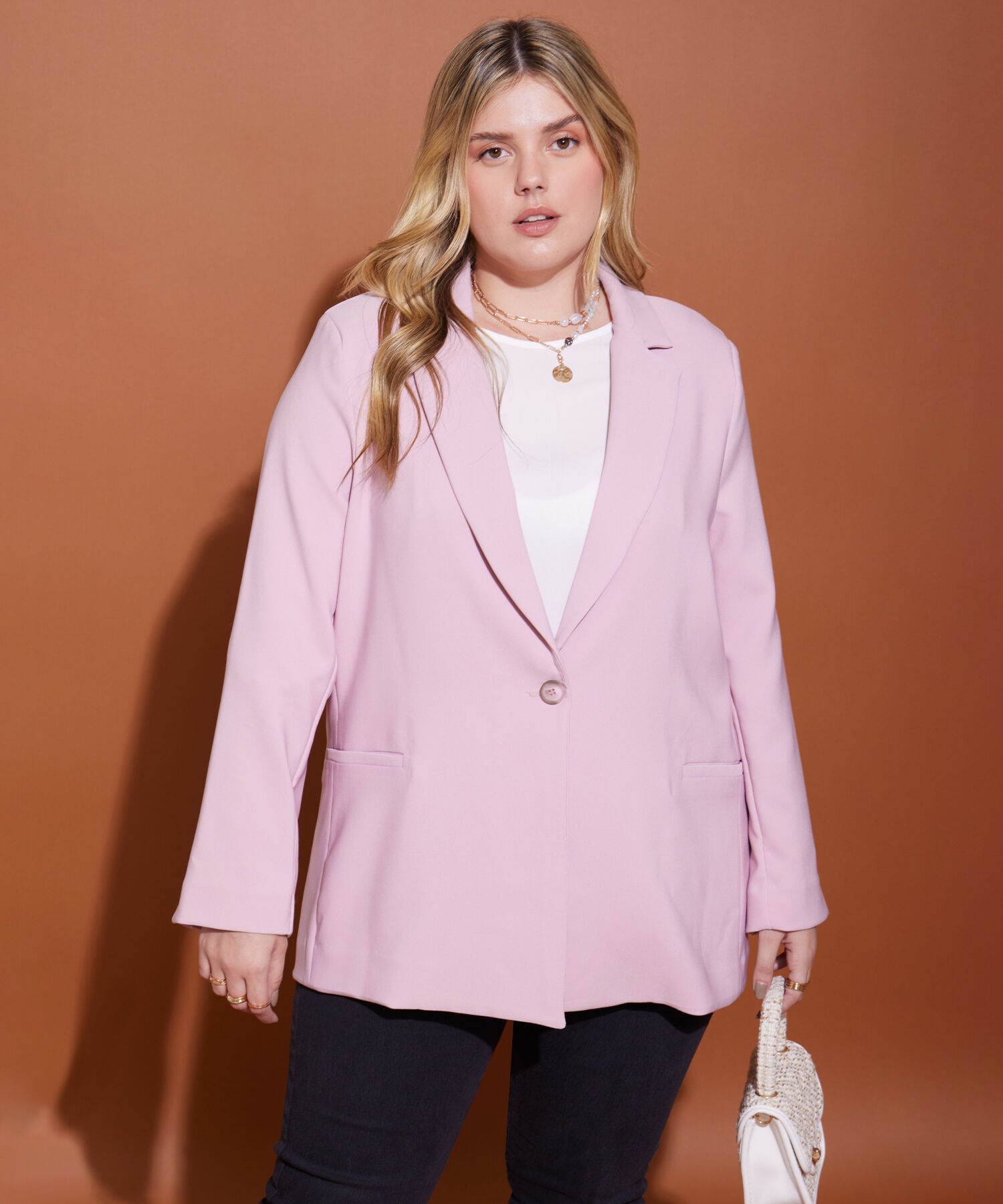 Chaqueta Manga Larga Unicolor