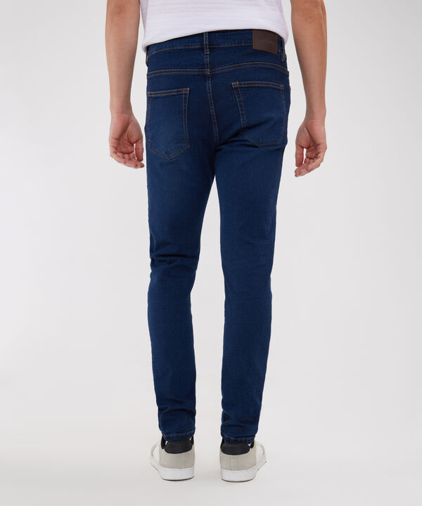 Jean Skinny Tono Oscuro