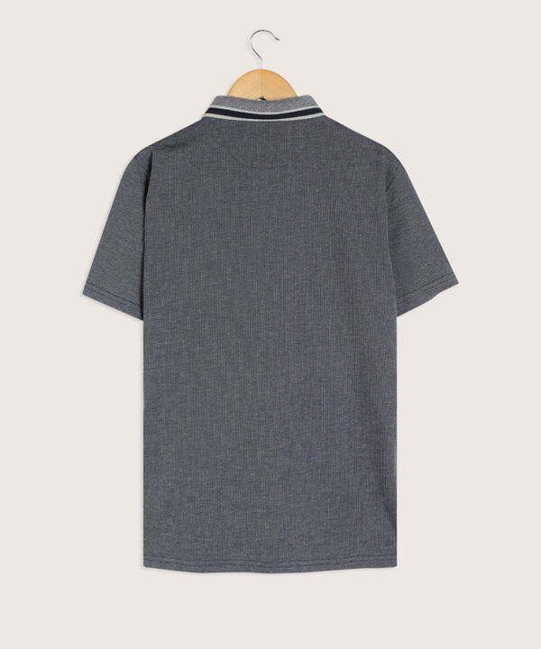Polo Preteñida Cuello Tejido