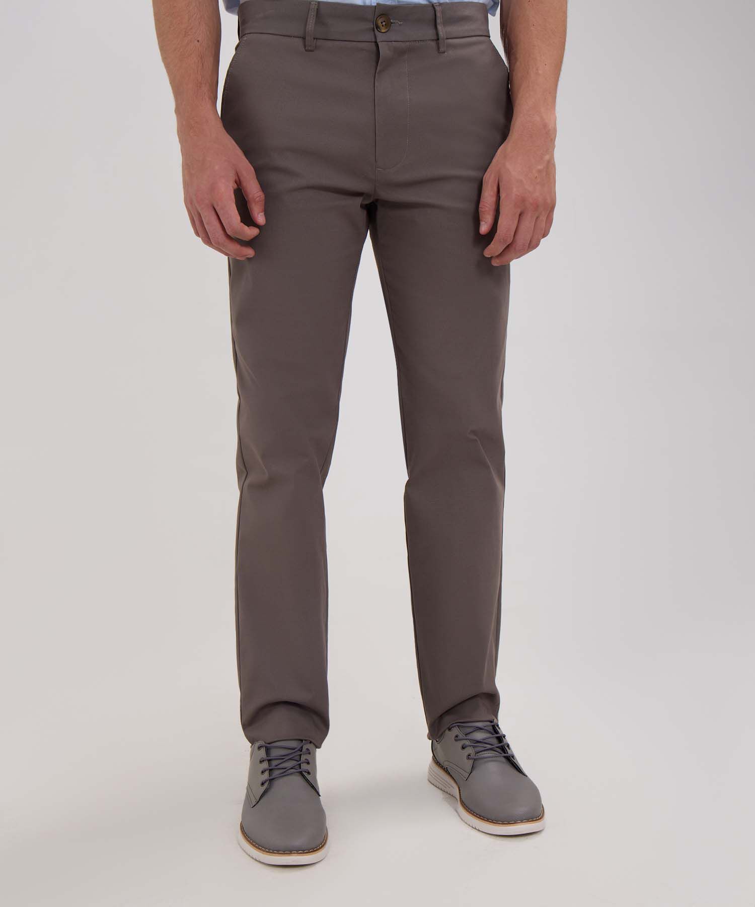 Pantalon Chino Basico Contraste