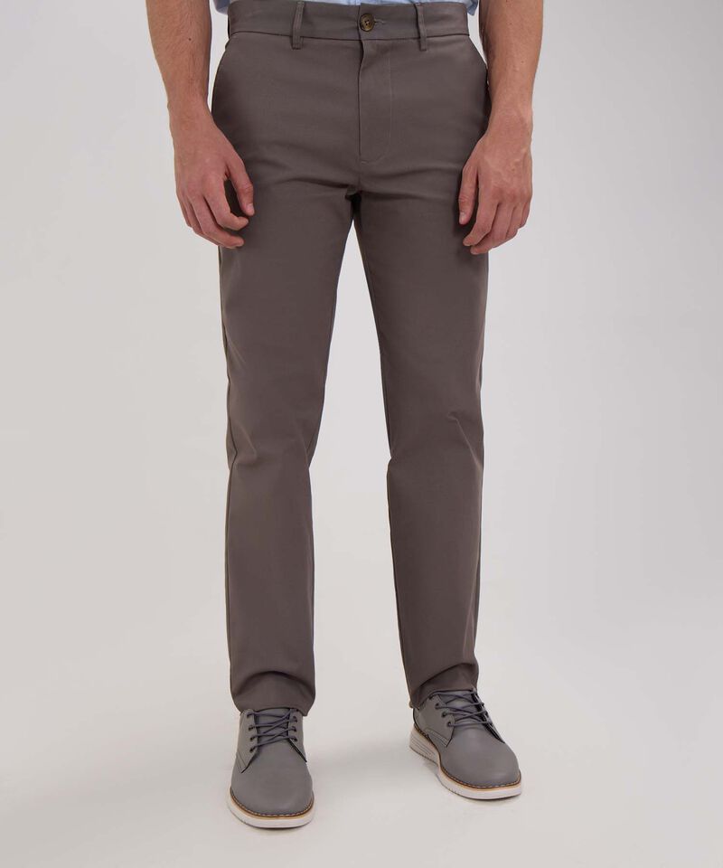 Pantalon Chino Basico Contraste