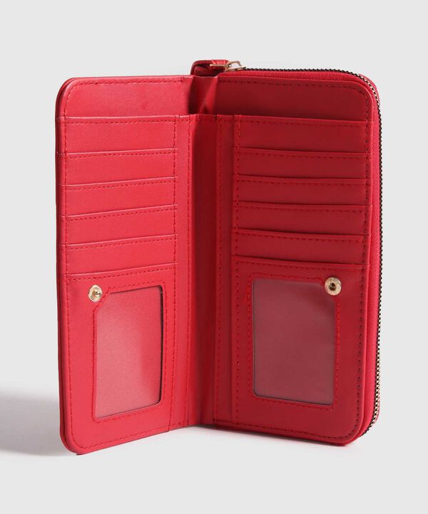 Billetera Rectangular en Efecto Cuero image number null