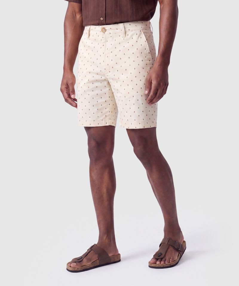 Bermuda Estampada Casual Hombre