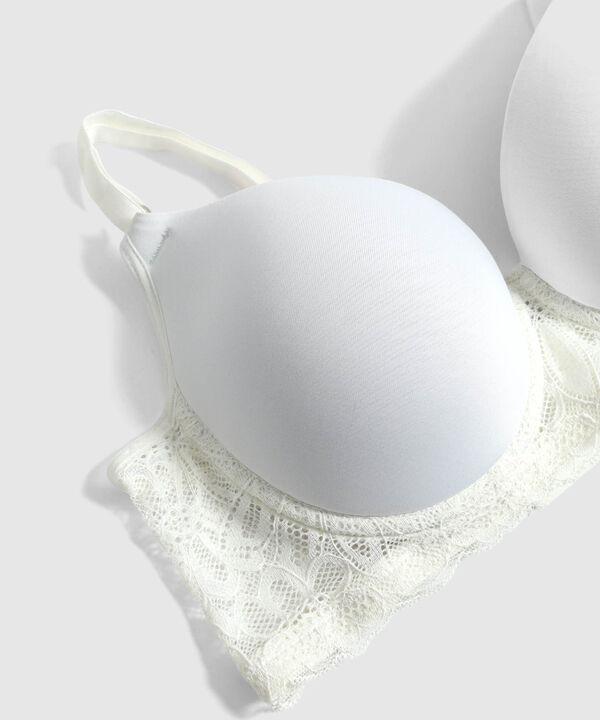 Brasier Con Detalles De Encaje Para Mujer