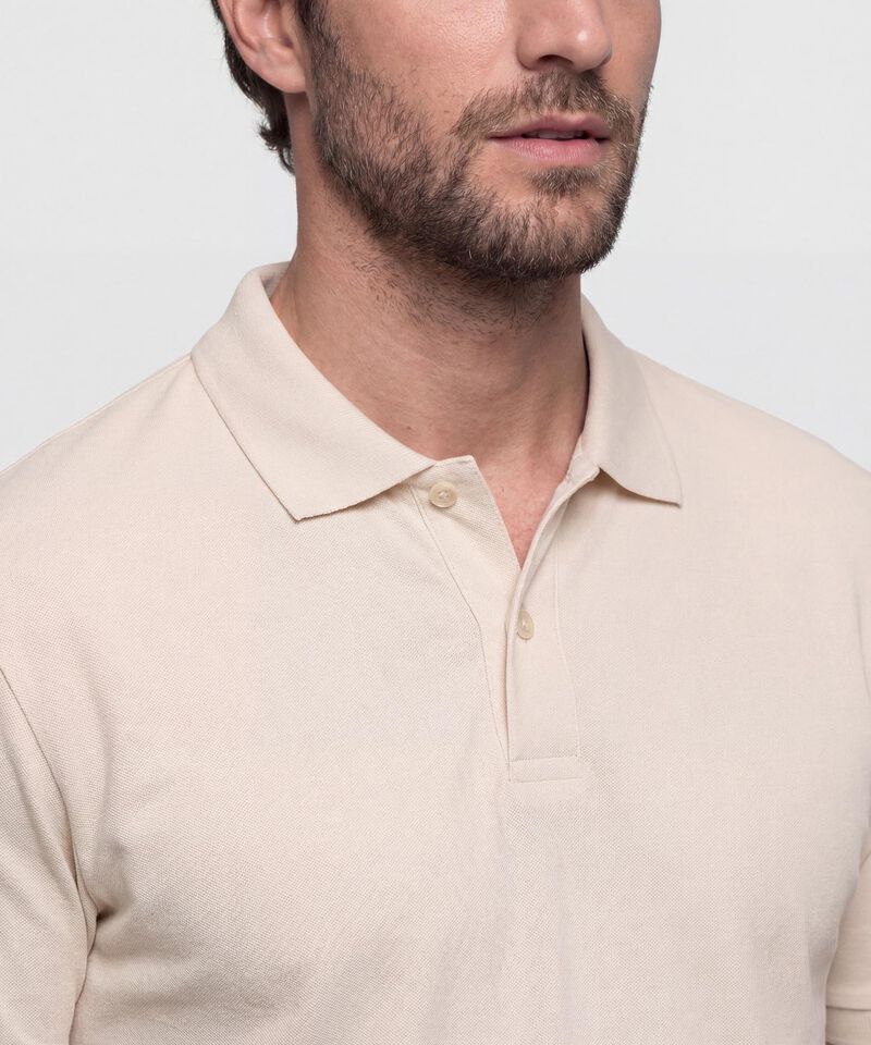 Polo Hombre Manga Corta Unicolor