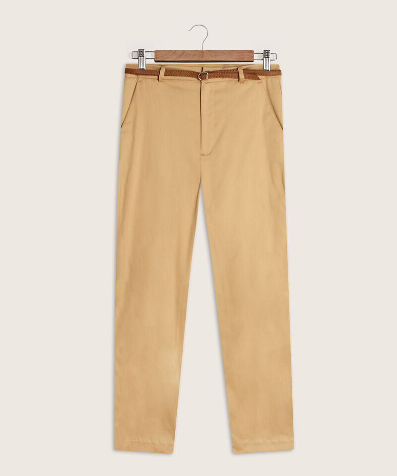 Pantalon B&aacute;sico Bolsillo Diagonal 