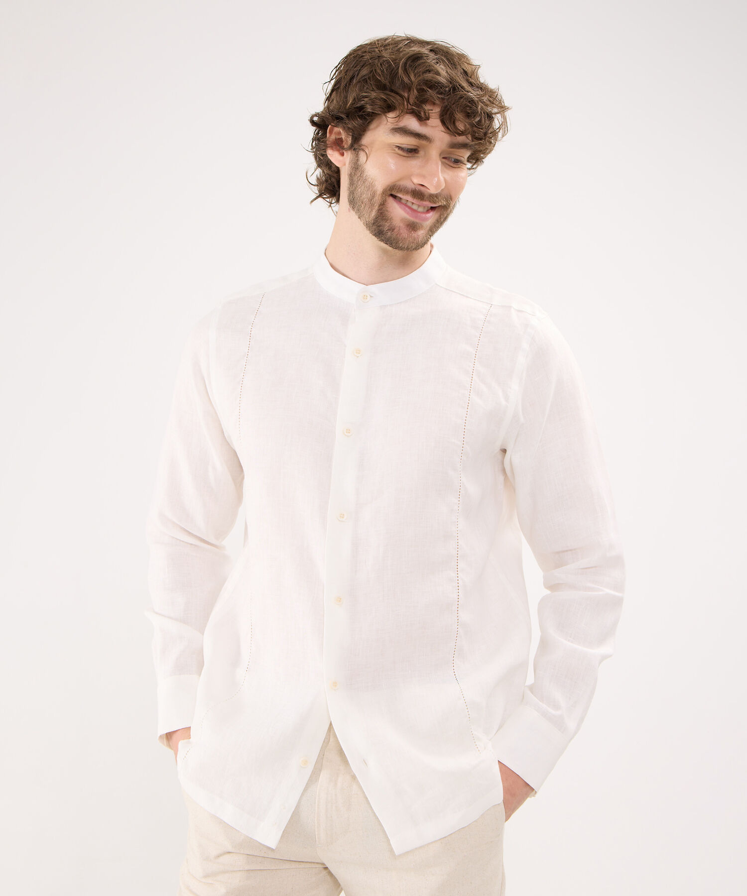 Guayabera en Lino