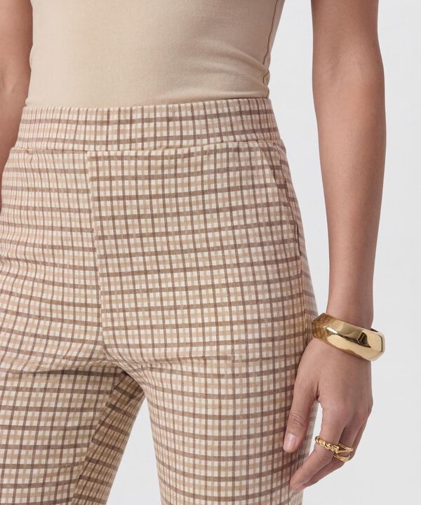 Leggings Con Pretina Alta El&aacute;stica Mujer