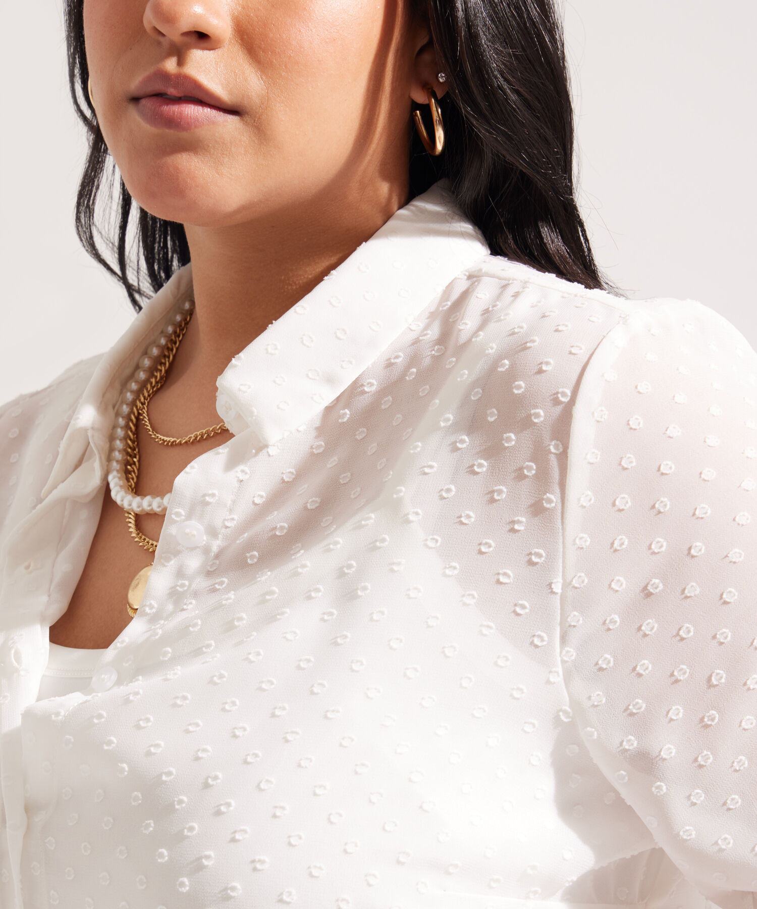 Camisa Manga Corta Texturizada