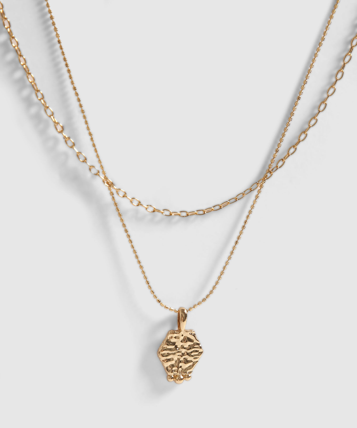 Collar Doble Dorado