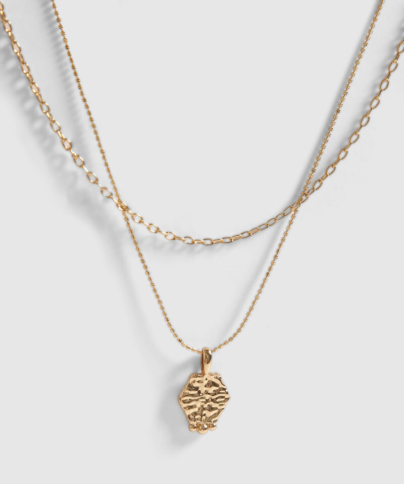 Collar Doble Dorado