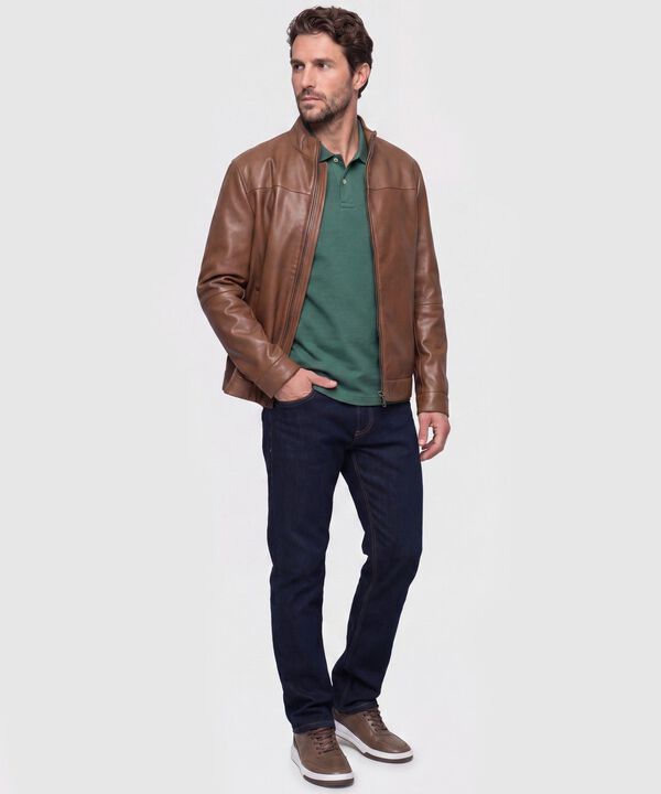 Polo con Bordado Para Hombre