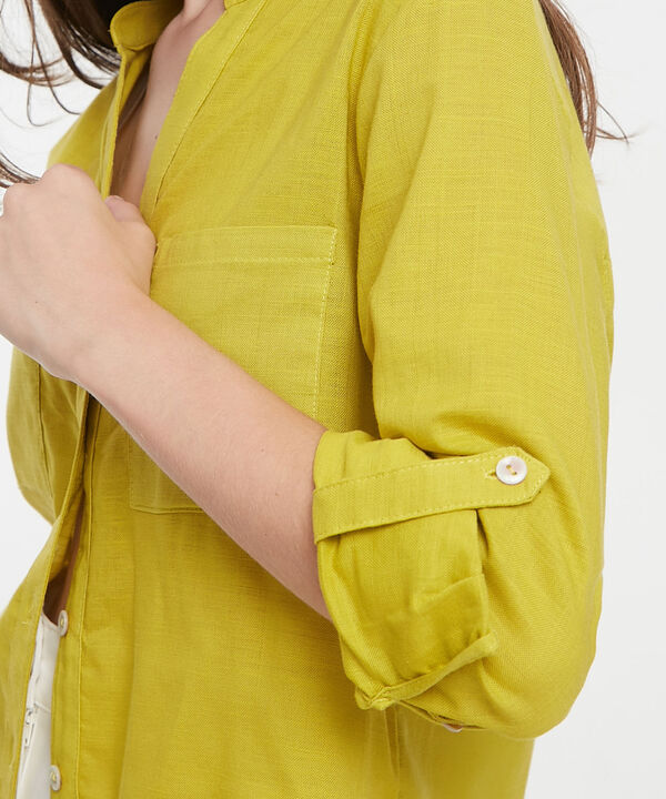 Blusa Manga Larga Unicolor image number null