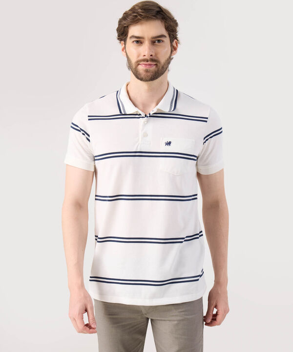 Polo A Rayas Con Bolsillo  image number null